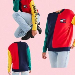 Tommy Hilfiger Colorblock 90s sweatshirt